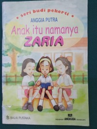 Anak itu Namanya Zaria