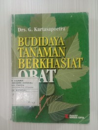 Budidaya Tanaman Berkhasiat Obat