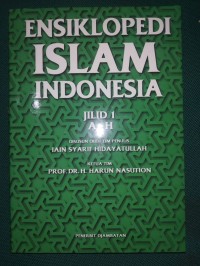 Ensiklopedi Islam Indonesia Jilid 1