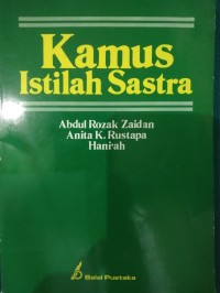 Kamus Istilah Sastra