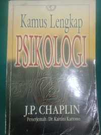 Kamus Lengkap Psikologi