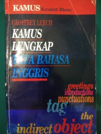 Kamus Lengkap Tata Bahasa Inggris