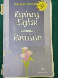 Kupinang Engkau dengan Hamdalah