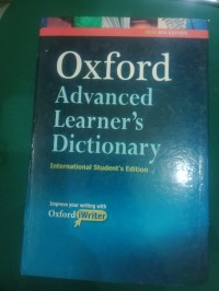 Oxford Advanced Learner's Dictionary