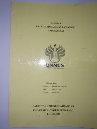 Laporan Praktek Pengalaman Lapangan 2 di MAN Kendal