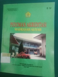 Pedoman Akreditasi Madrasah Aliyah