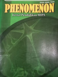 Phenomenon : Jurnal Pendidikan MIPA