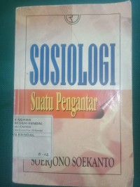 Sosiologi Suatu Pengantar Edisi Cetakan 36