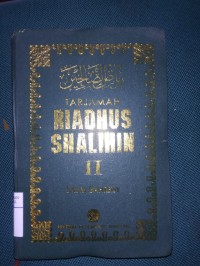 Tarjamah Riadhus Shalihin Juz 2