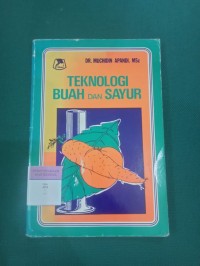 Teknologi Buah Dan Sayur