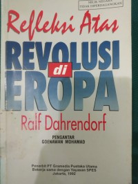 Refleksi Atas Revolusi di Eropa